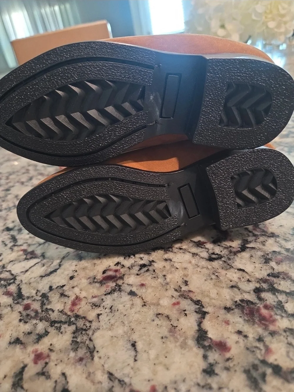 Girl's Tan Suede  Boots